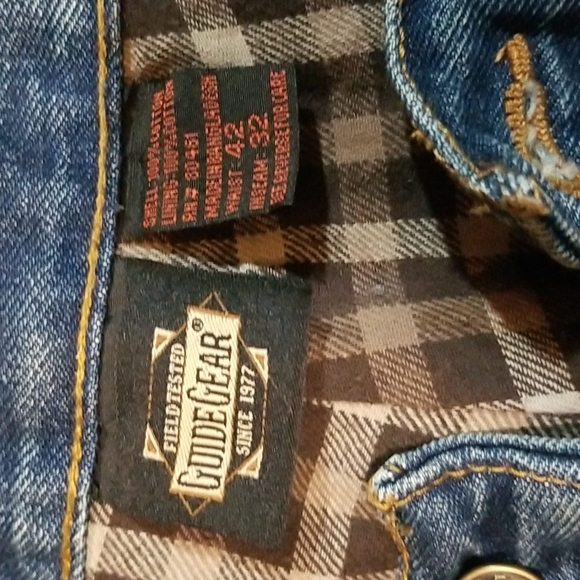 GUIDE GEAR Flannel Lined Carpenter Jeans - Picture 5 of 5
